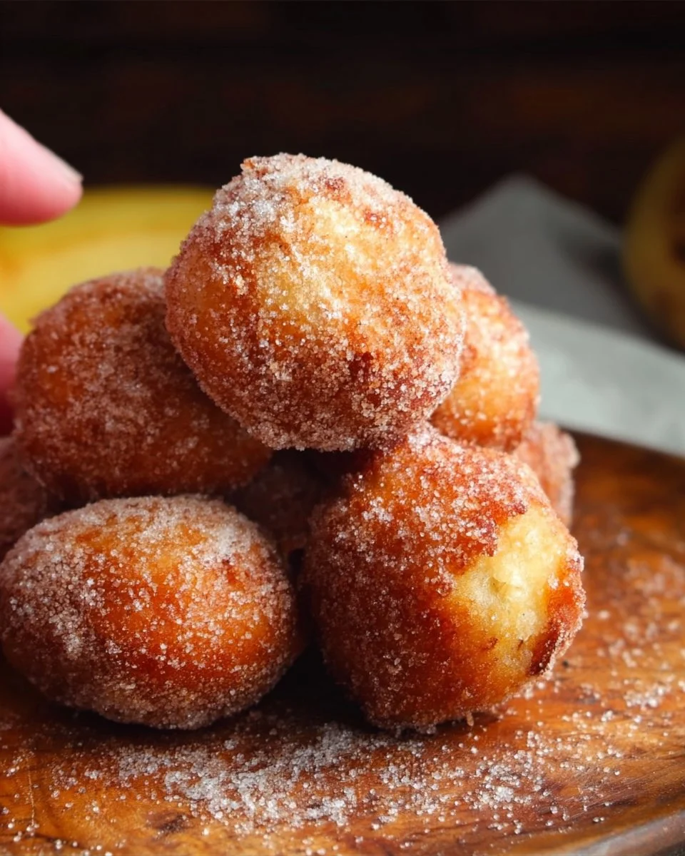 2-Ingredient Banana Donut Holes