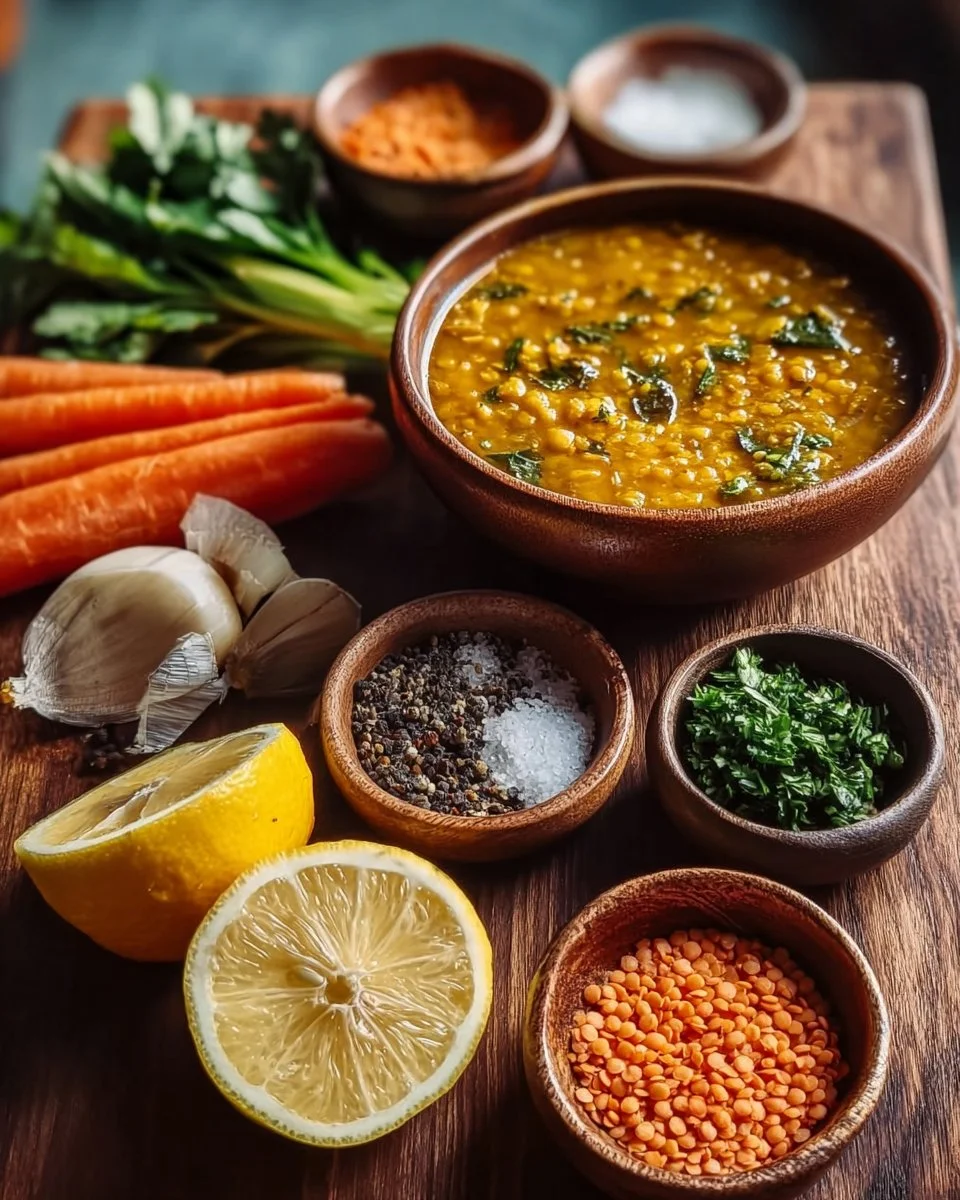 Anti-Inflammatory Golden Lemon Lentil Soup