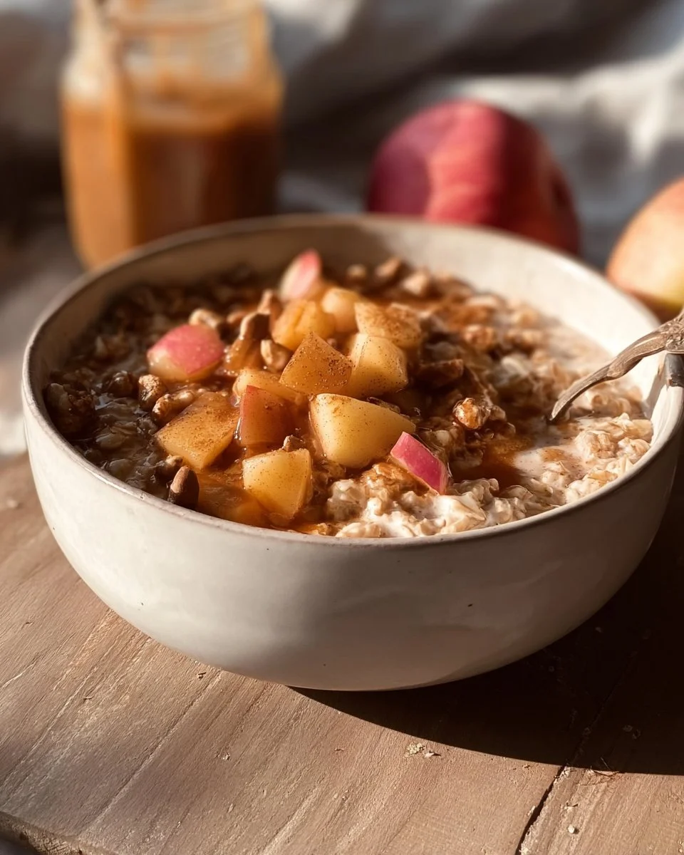 Apple Cinnamon Oatmeal Bowl