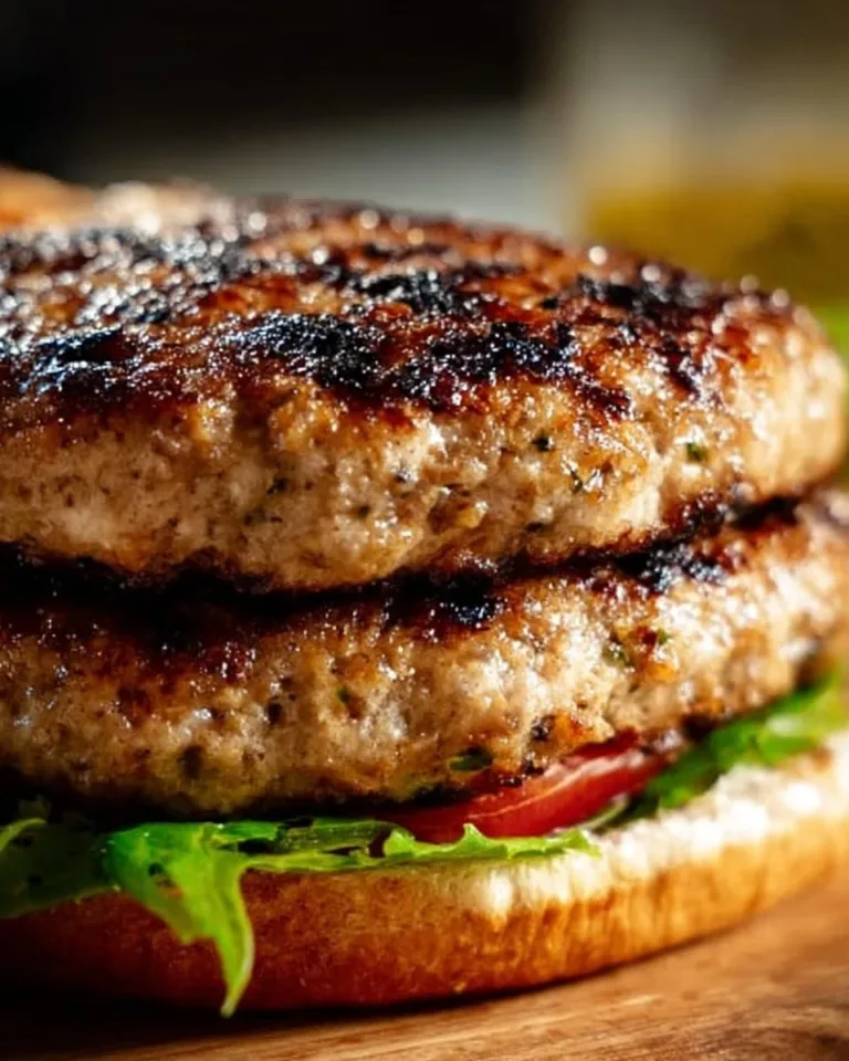 A delicious turkey burger topped with fresh vegetables and served on a bun.