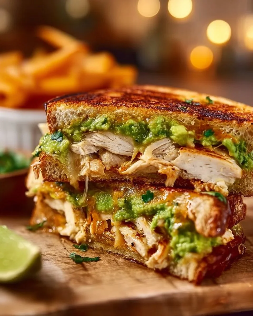 Chicken Avocado Melt Sandwich