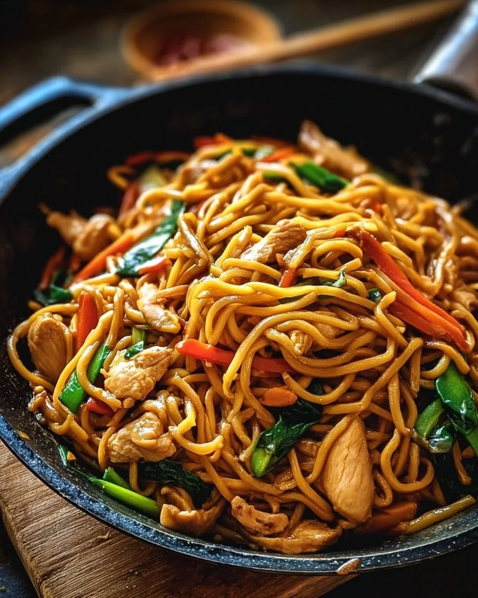 Chicken Lo Mein Recipe