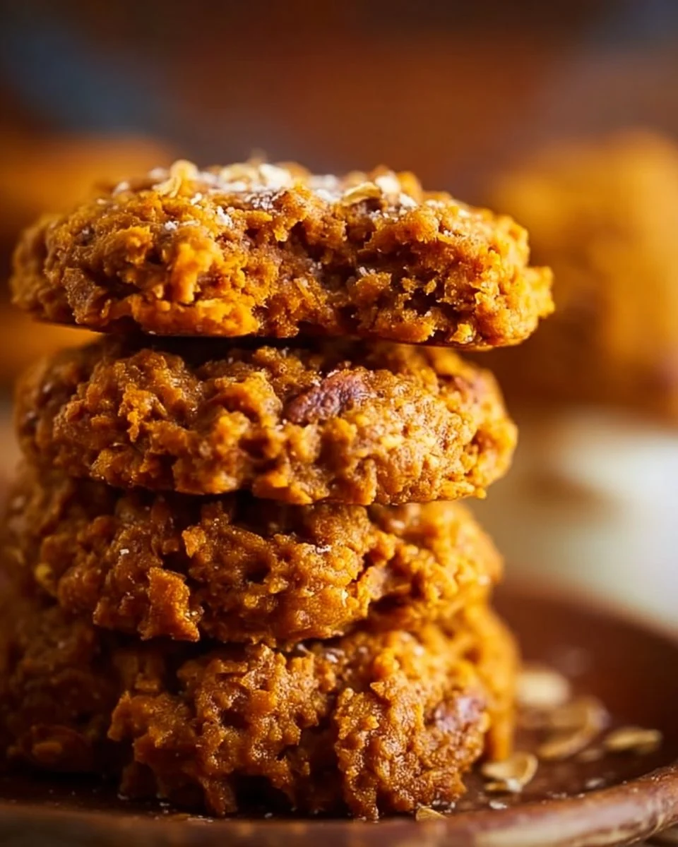 Cinnamon Sweet Potato Breakfast Cookies