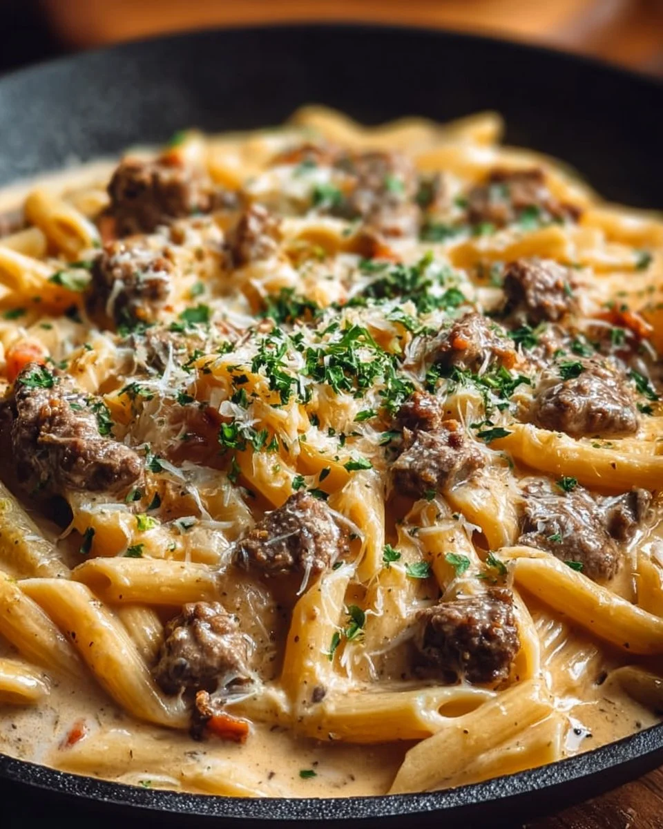 Creamy Beef Pasta