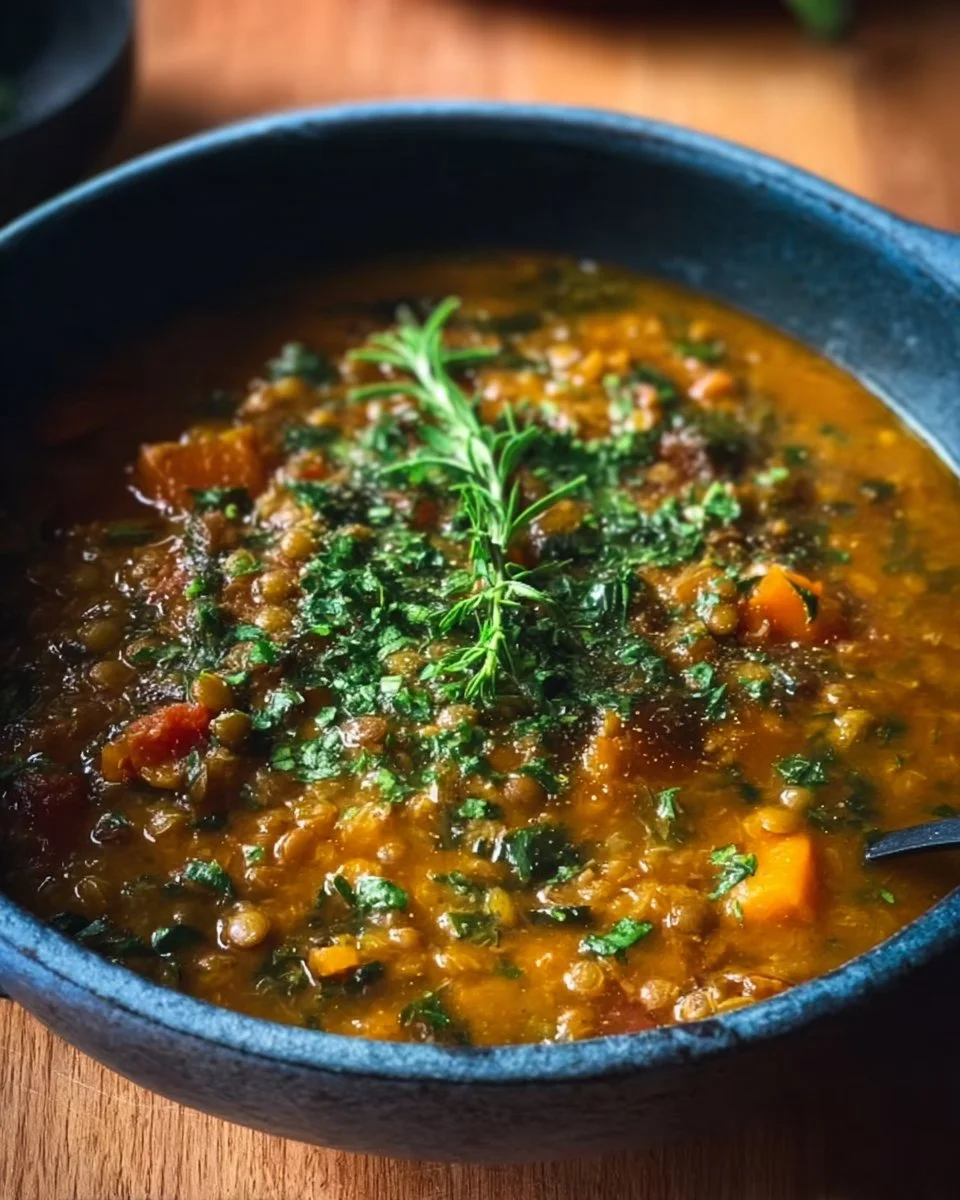 DAMN GOOD VEGAN LENTIL SOUP
