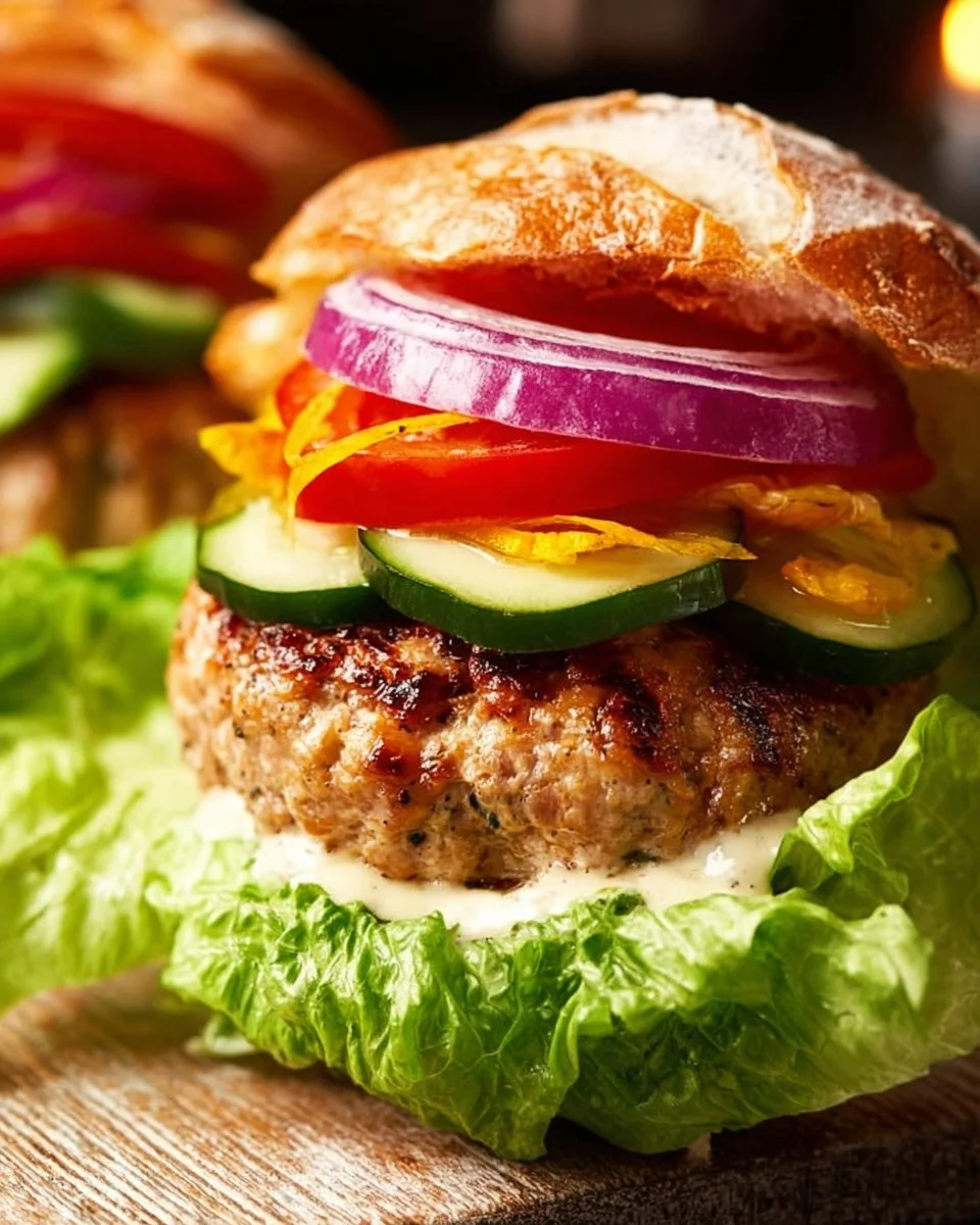 Easy and Healthy Turkey Burger