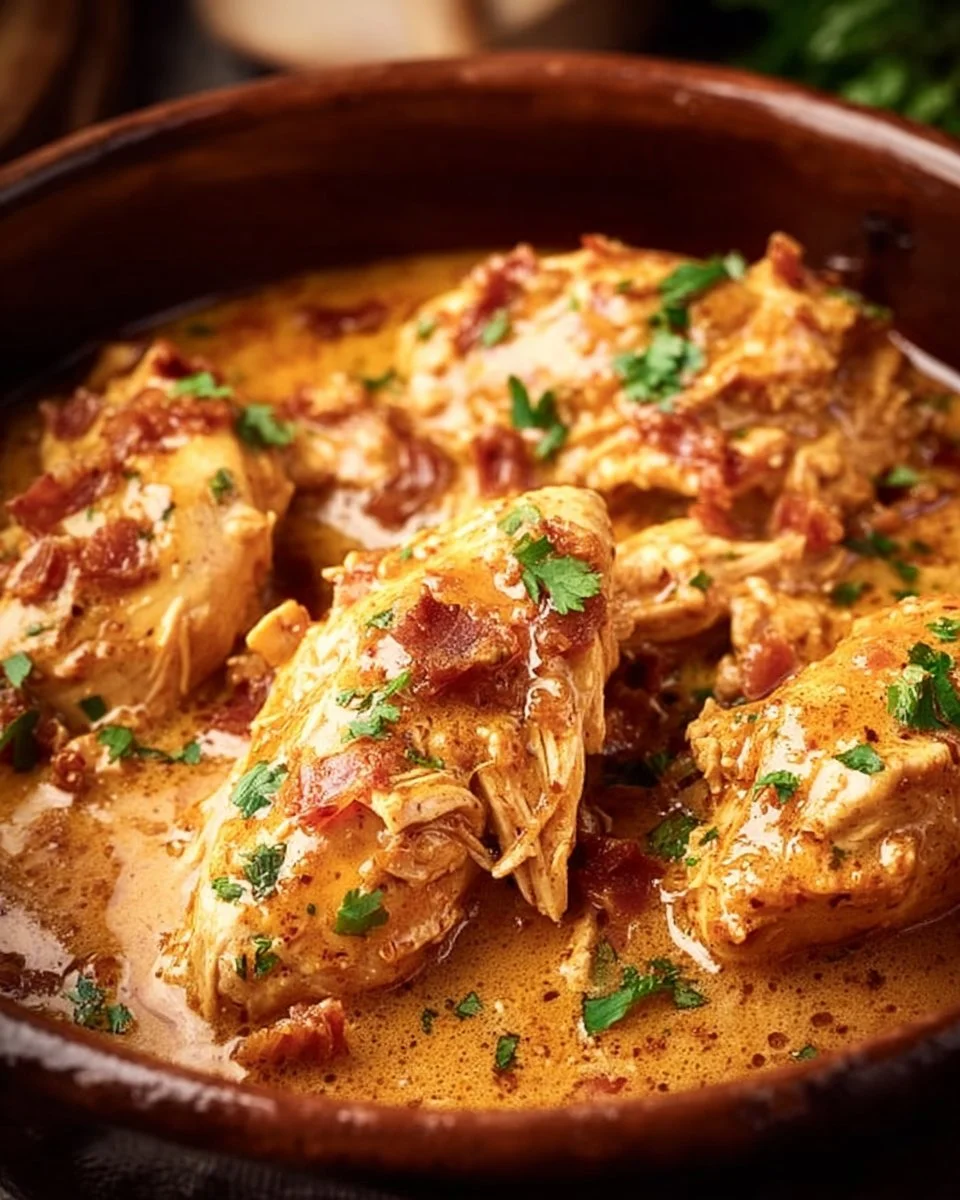 Easy Crock Pot Crack Chicken