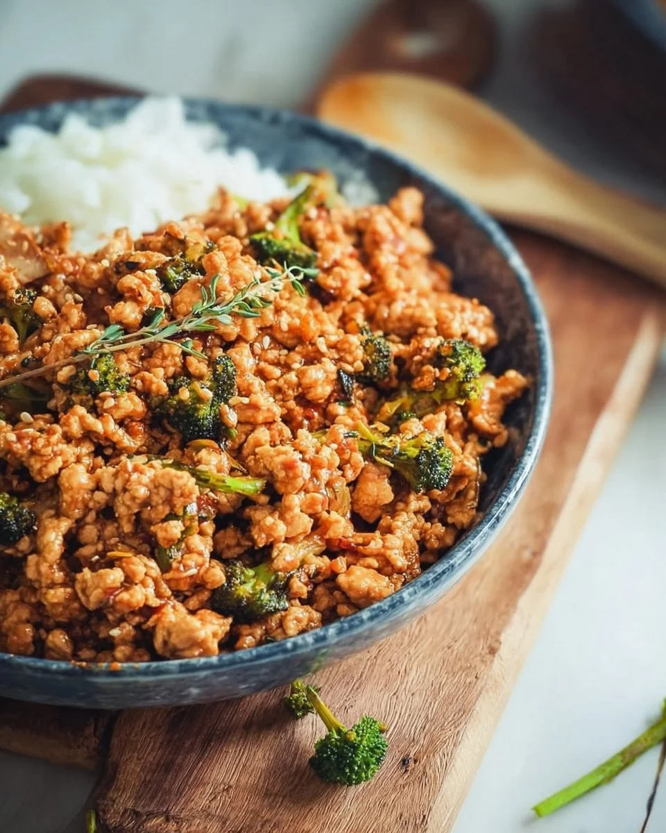 Firecracker Ground Chicken