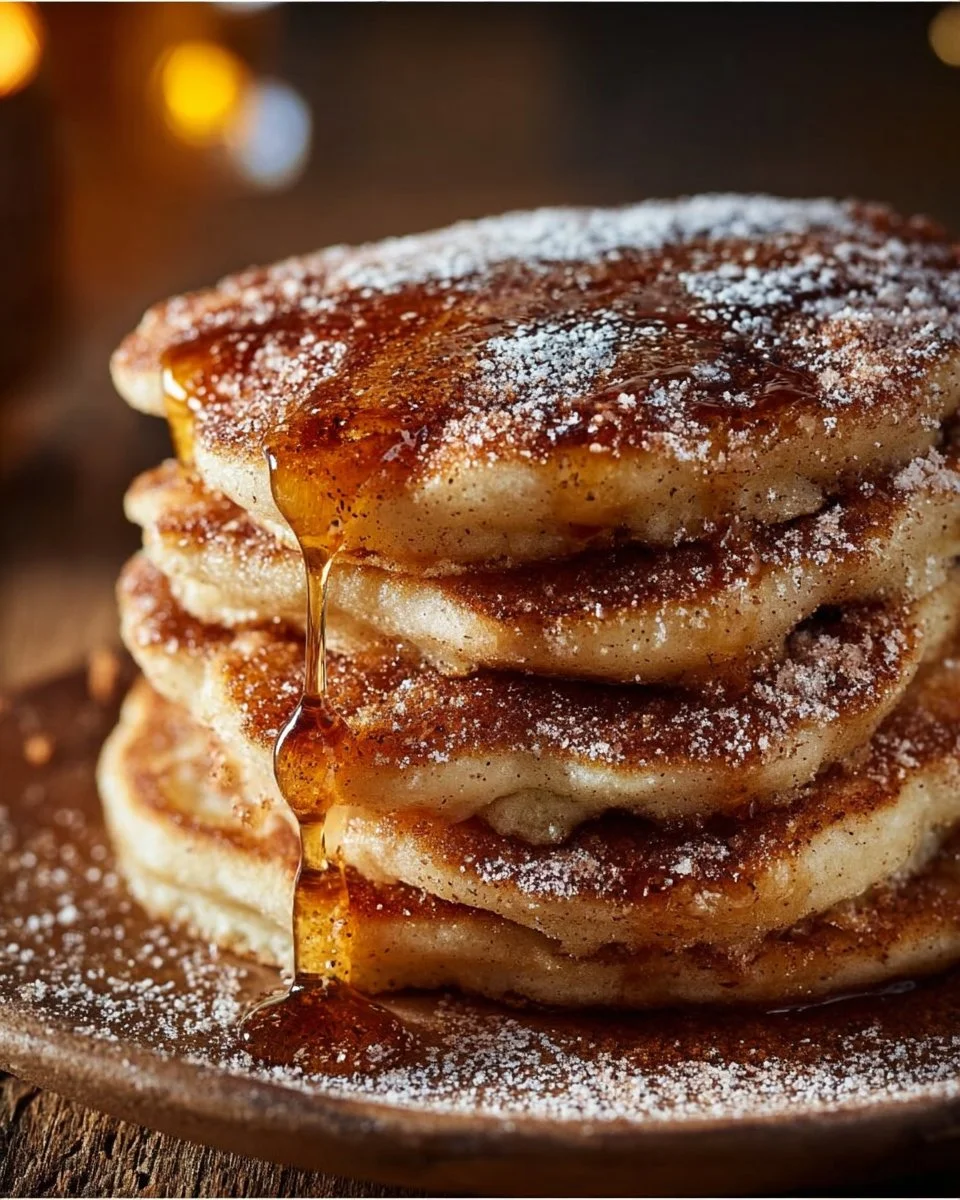 Spanish Churro-Inspired Pancakes: A Breakfast Delight!