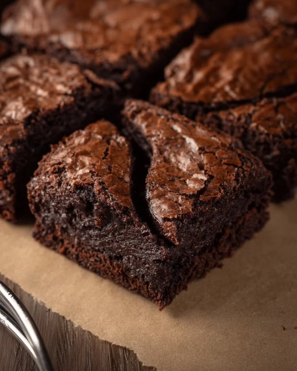Fudgy Football Brownies