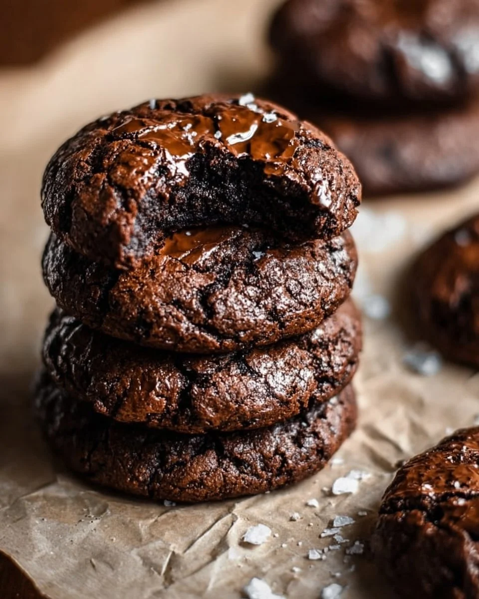 Delicious gourmet brownie cookies with rich chocolate flavor and chewy texture