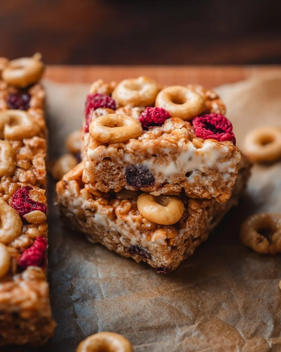 Healthy Breakfast Cereal Bars: Easy 3 Ingredient Recipe!