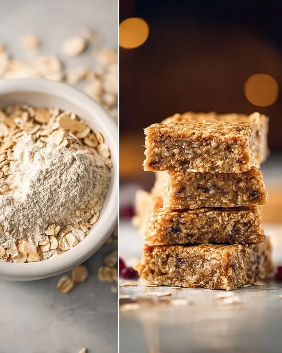 Healthy Oatmeal Breakfast Bars