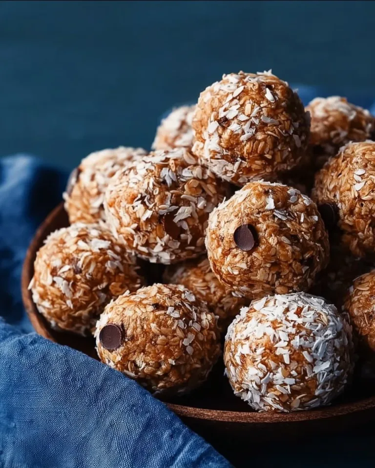 Healthy no-bake protein balls with natural ingredients for a quick snack