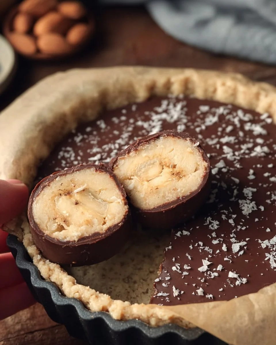 No-Bake Vegan Banana Tart