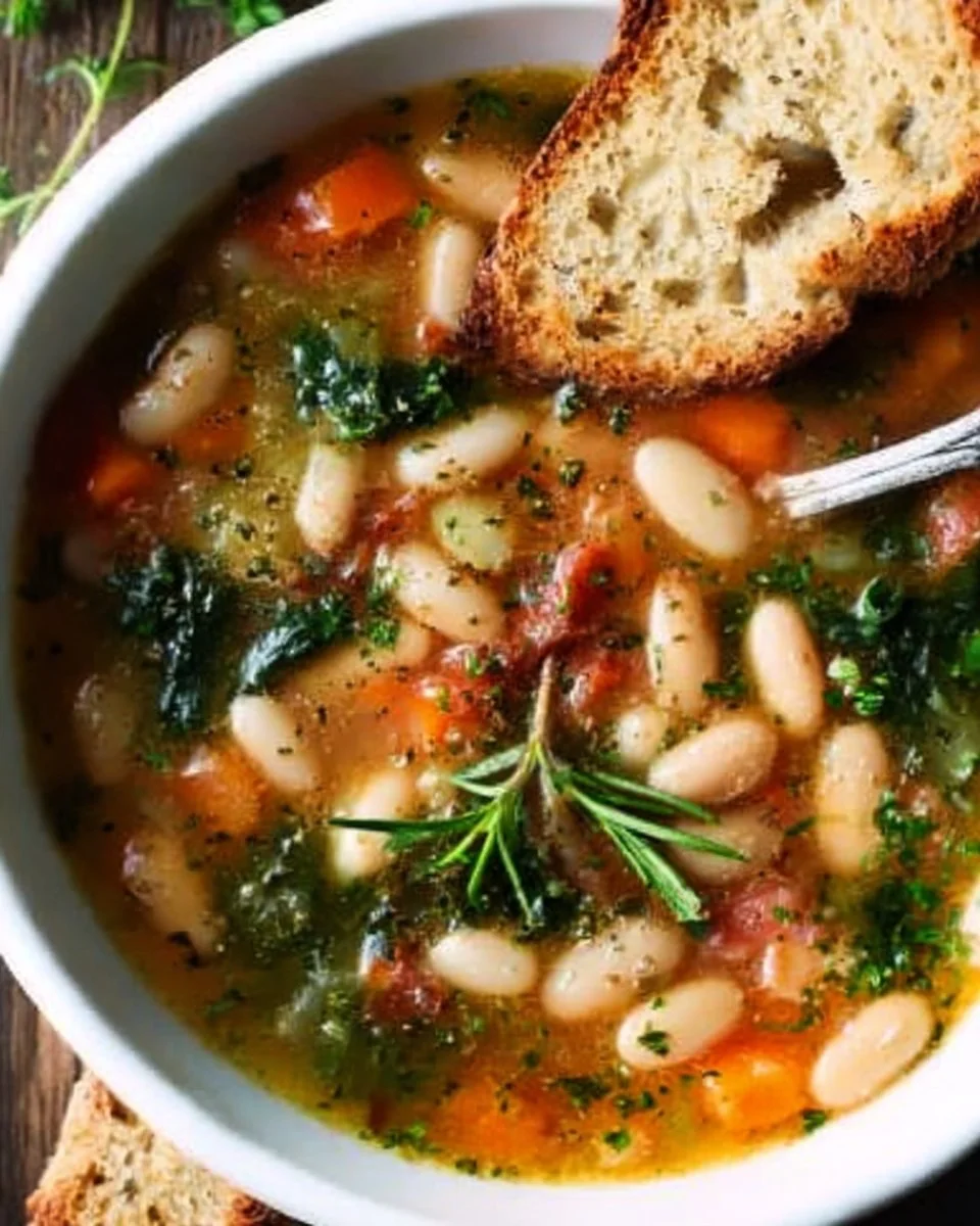 Pin by Megan Godinez-Fox on Healthy Eating | Bean Soup Recipes, White Bean Soup Recipes, Healthy Soup Recipes
