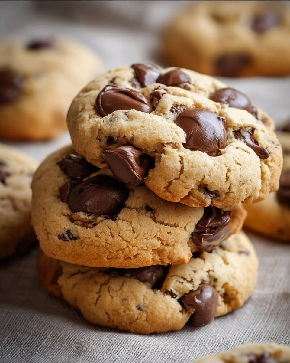 Delicious Protein Greek Yogurt Cookies on a plate, ideal for healthy snacking.