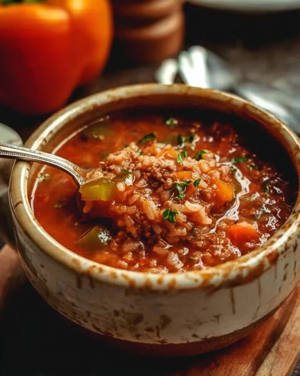 Stuffed Peppers Soup