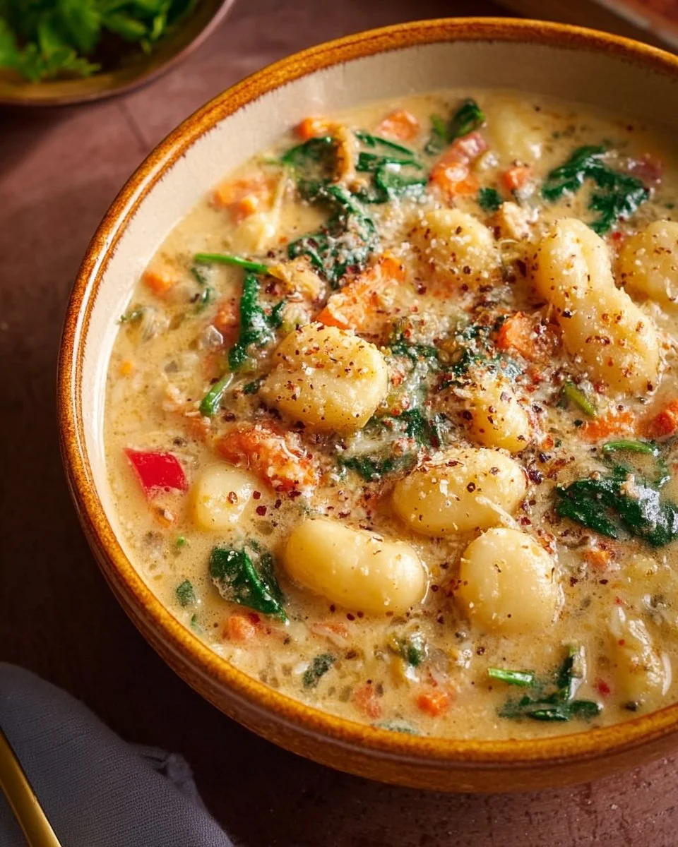 Vegetarian Gnocchi Soup