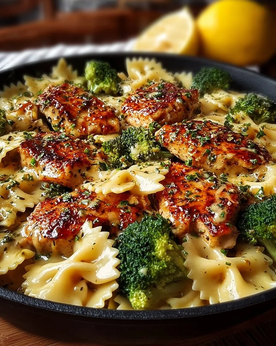 Cajun Chicken Bowtie Pasta