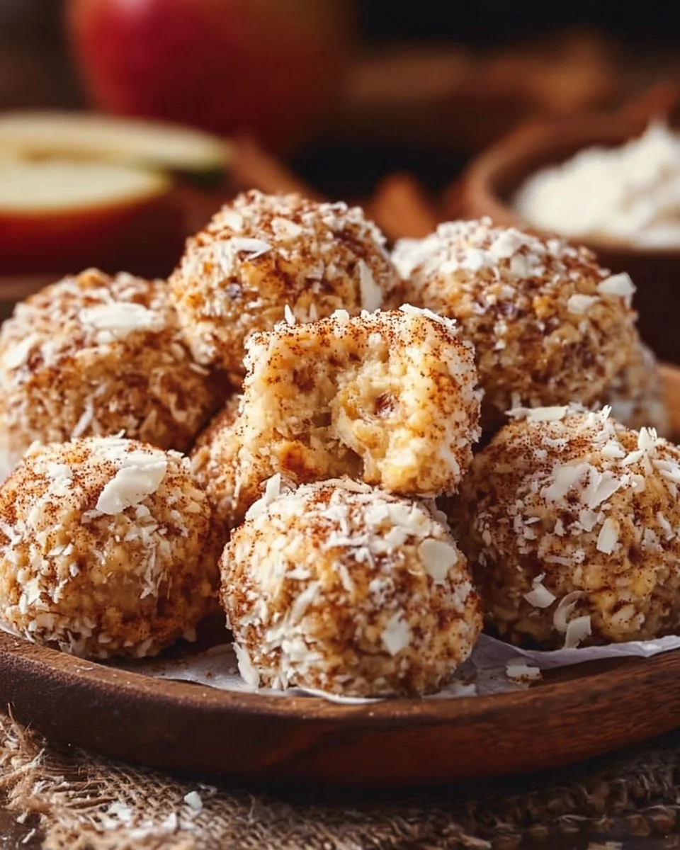 Cinnamon Apple Cottage Cheese Bites