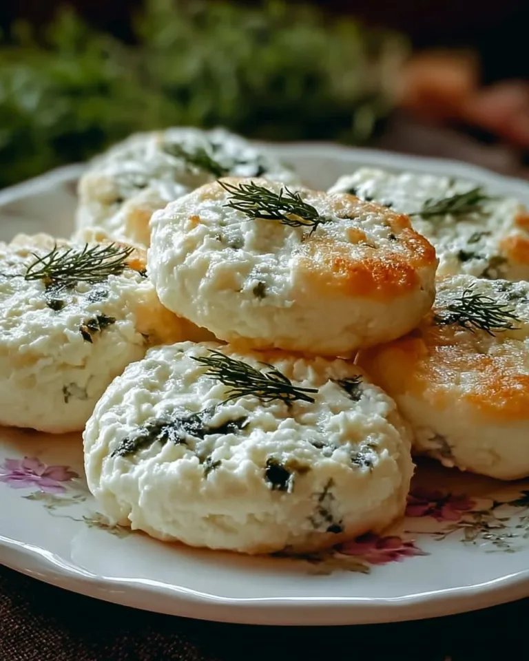 Plate of homemade Cottage Cheese Flagels topped with herbs and spices.