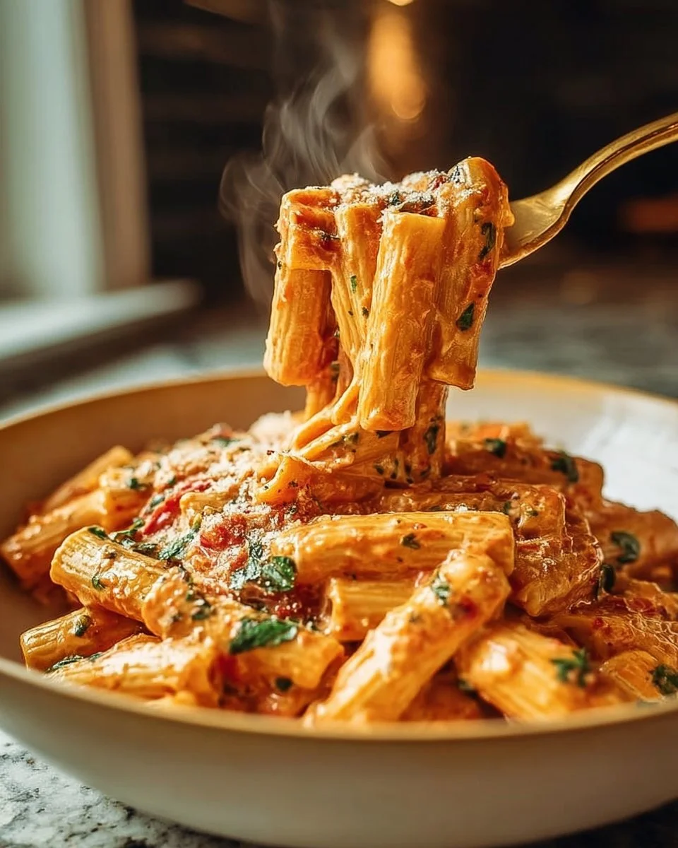 Creamy Tomato Garlic Pasta