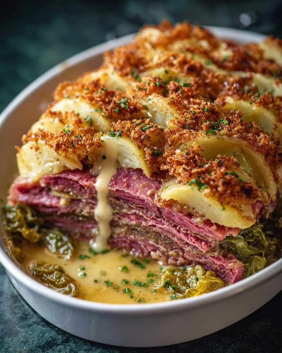 Easy one-dish Irish dinner recipe with traditional ingredients and flavors.