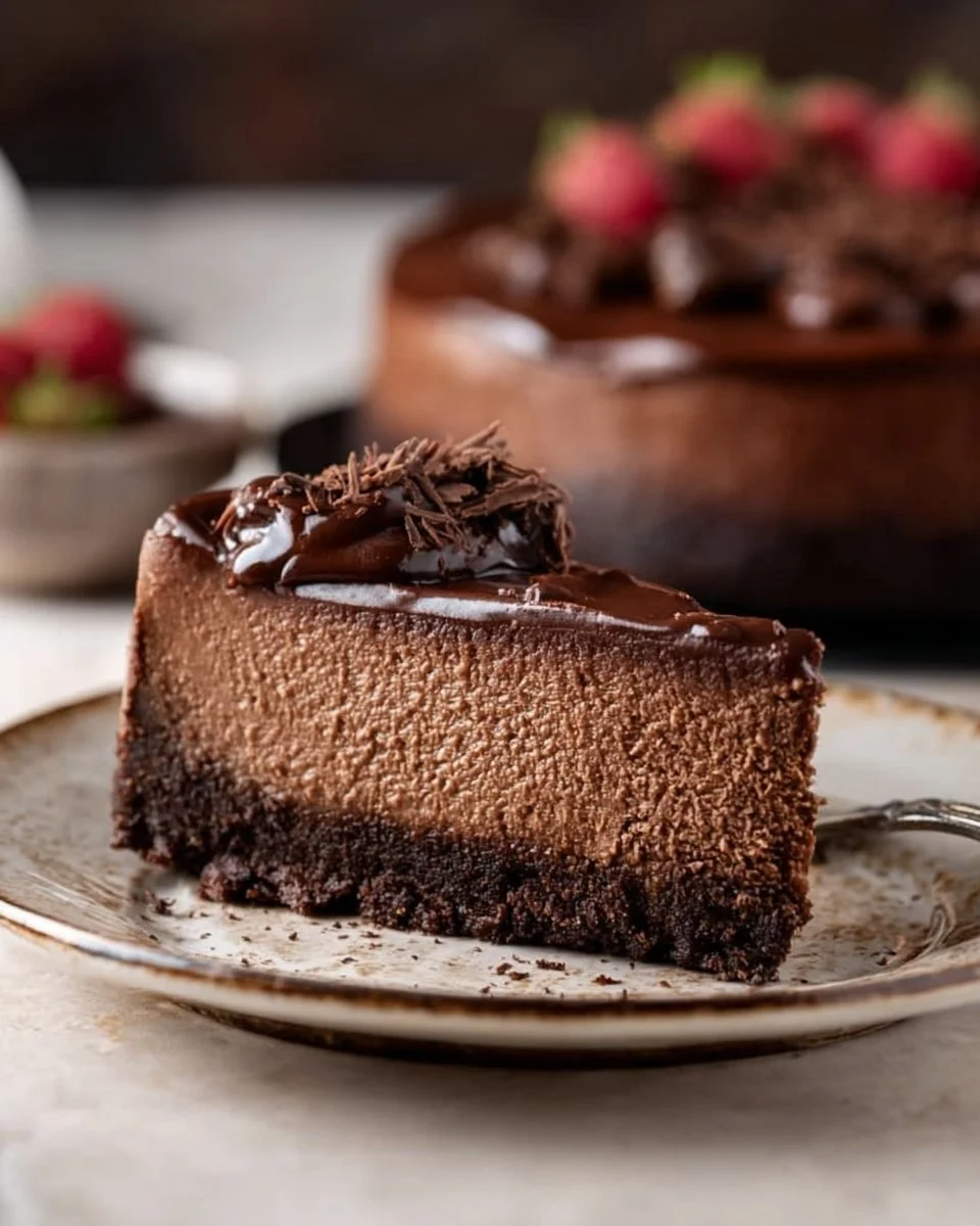 Gluten Free Chocolate Cheesecake