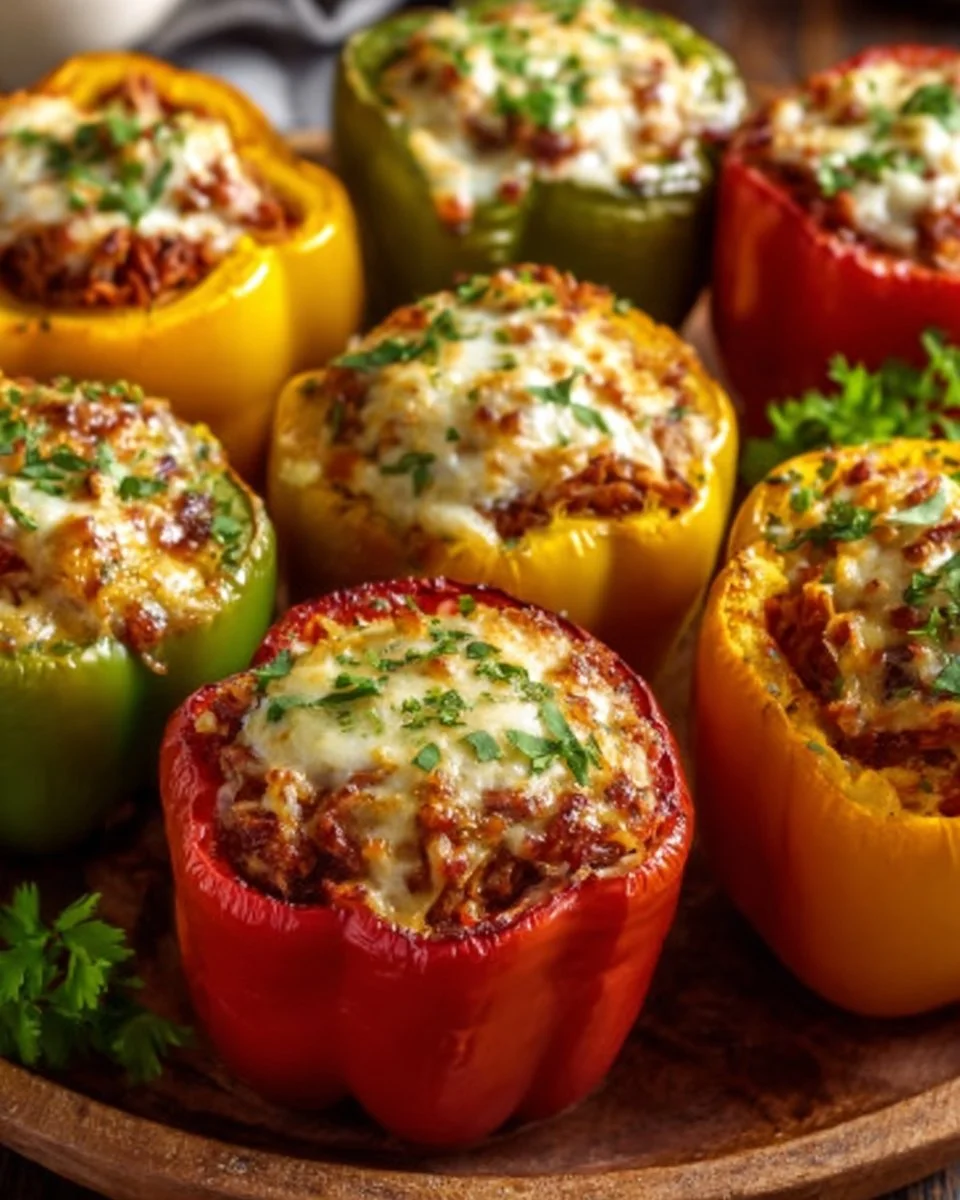 Healthy Stuffed Bell Peppers
