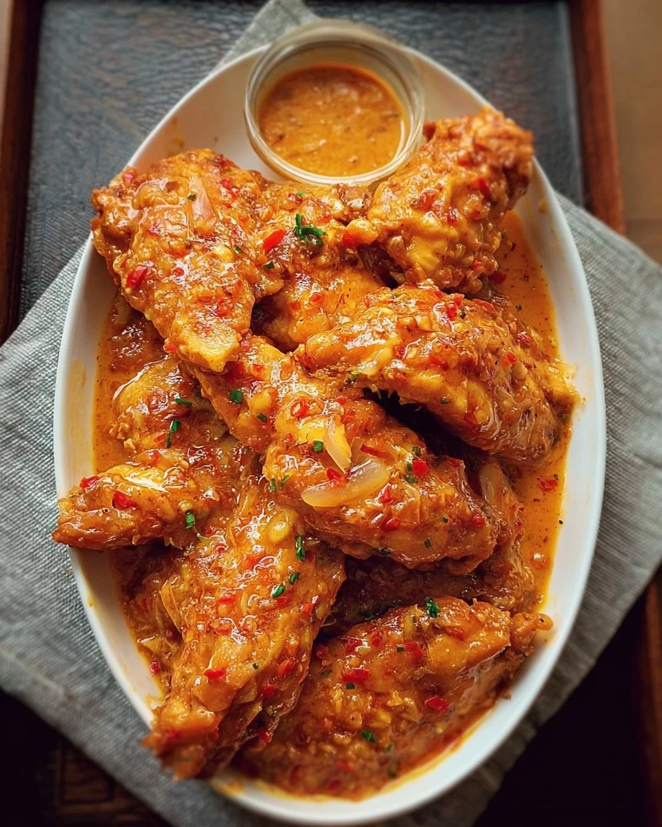 Healthy Bang Bang dish prepared with fresh ingredients.