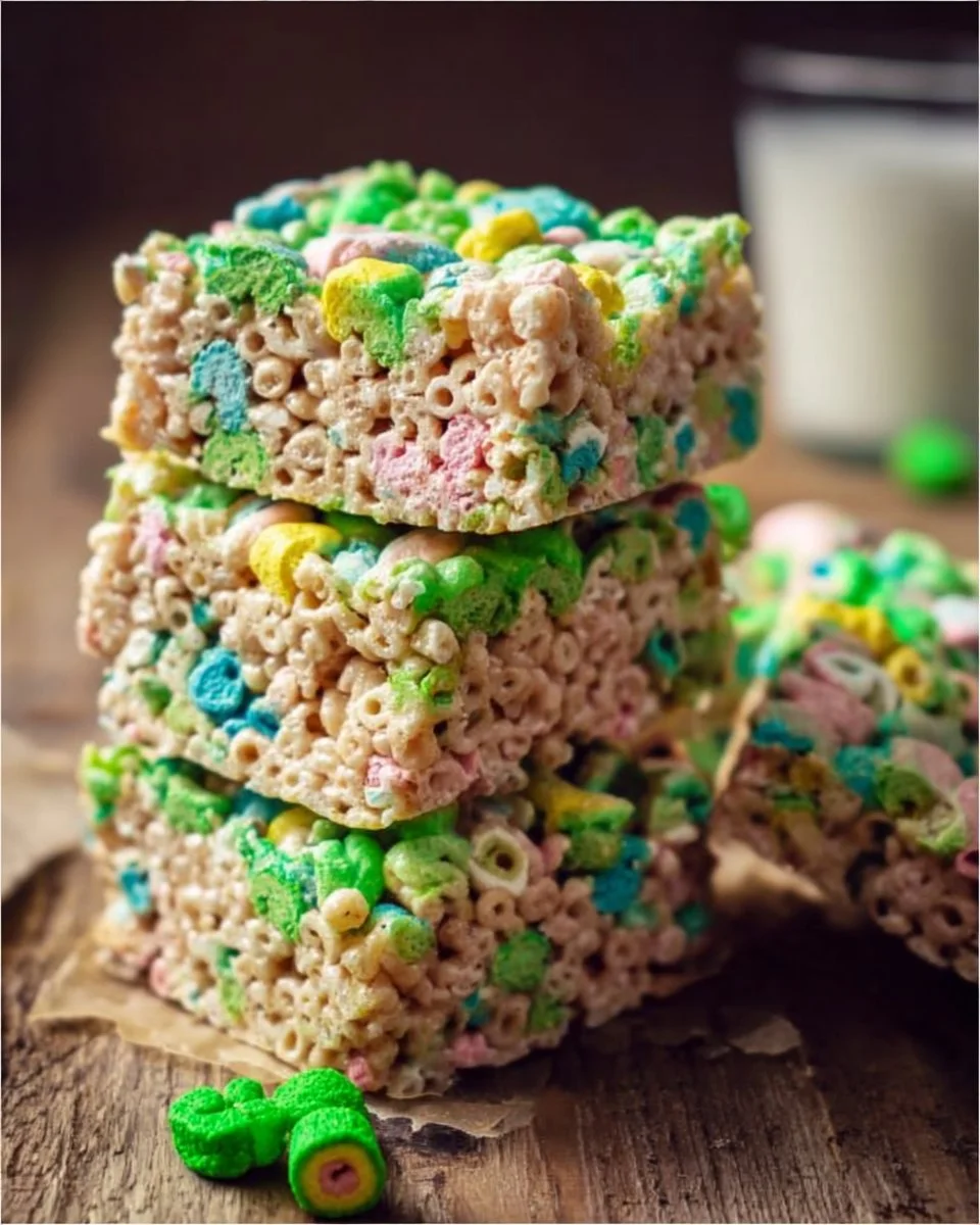 Lucky Charms Rice Krispie Treats