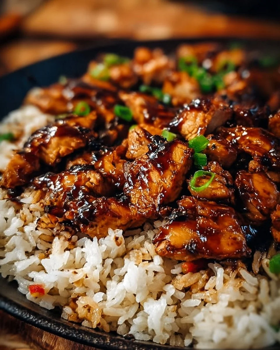 One-Pan Bold Honey BBQ Chicken Rice
